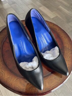 Antonia Saint New York "Victoria 2.0" High Heels Black Size 7